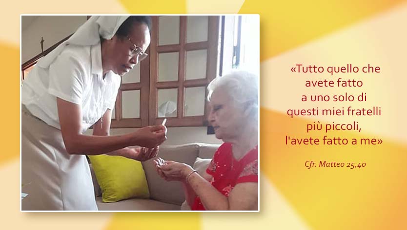 L’amore ricevuto viene da Dio