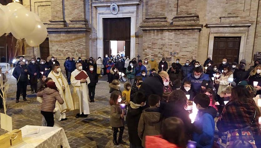 Veglia per la Pace sotto il manto di san Giuseppe