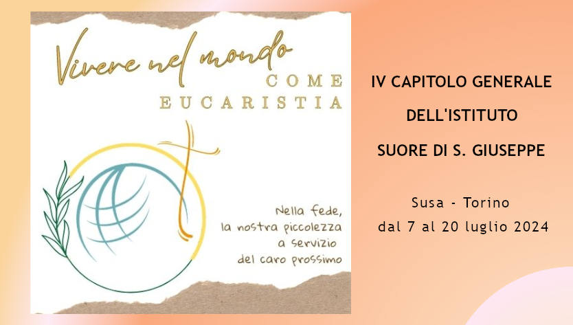 IV Capitolo Generale dell'Istituto Suore di S. Giuseppe